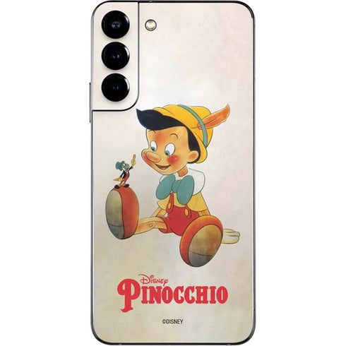 Disney Pinocchio Vintage Portrait Galaxy S22 Plus Skin